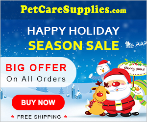 Holiday Sale on Pet Care Products.